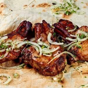 Шашлык из свиной спинки
