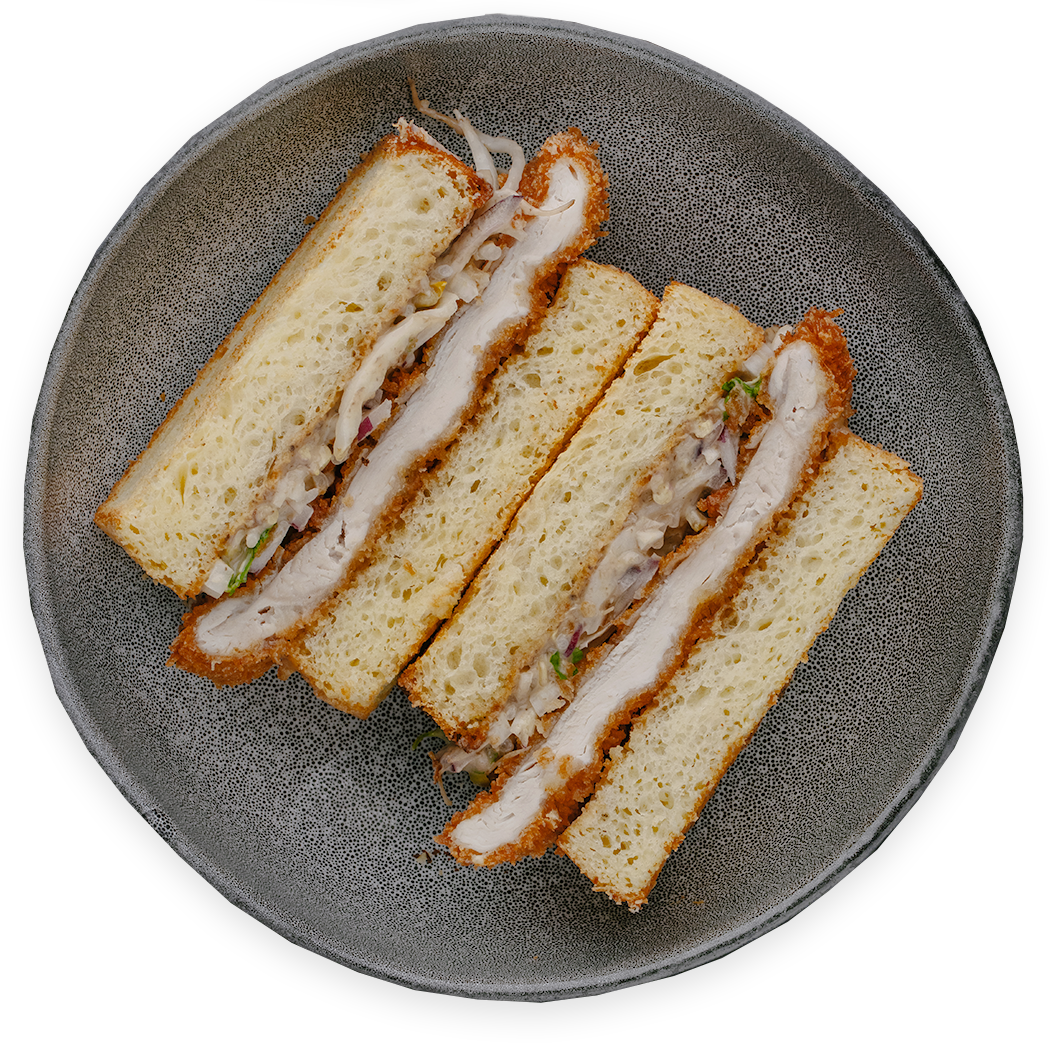 Корейский сендвич с курицей