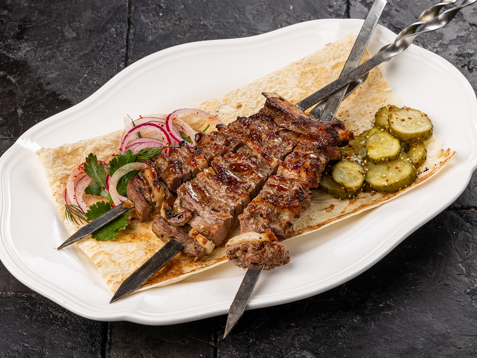 Уч Панжа из баранины