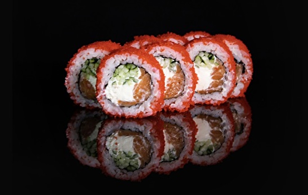 Калифорния с лососем