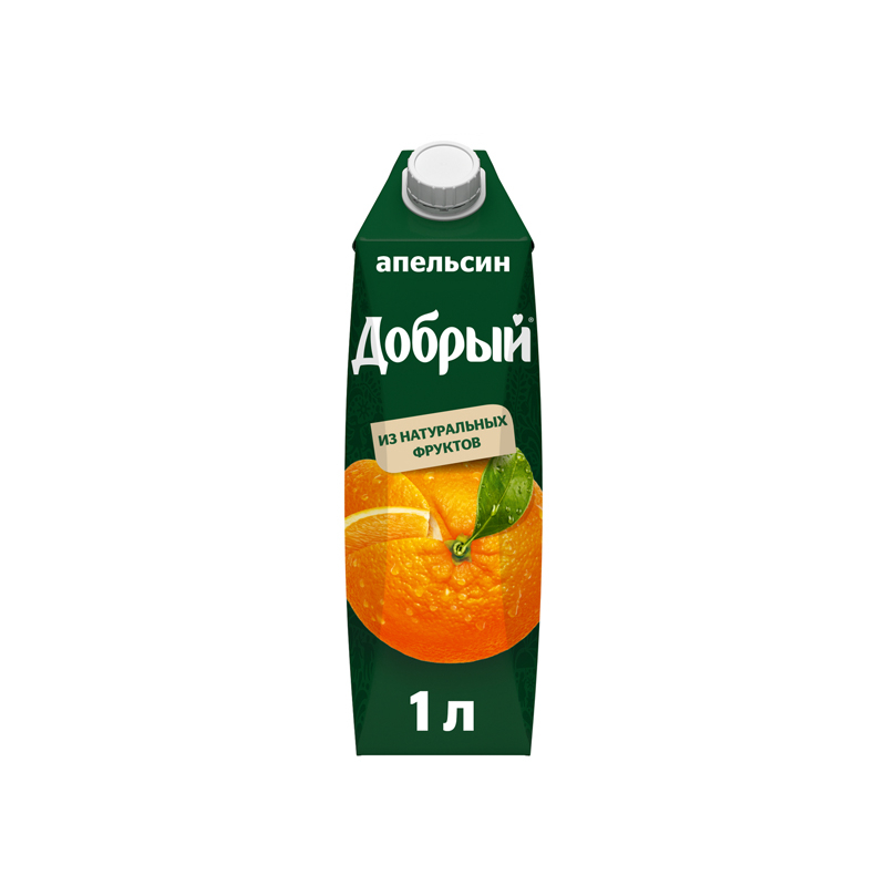 Сок "Добрый" Апельсин 1 л