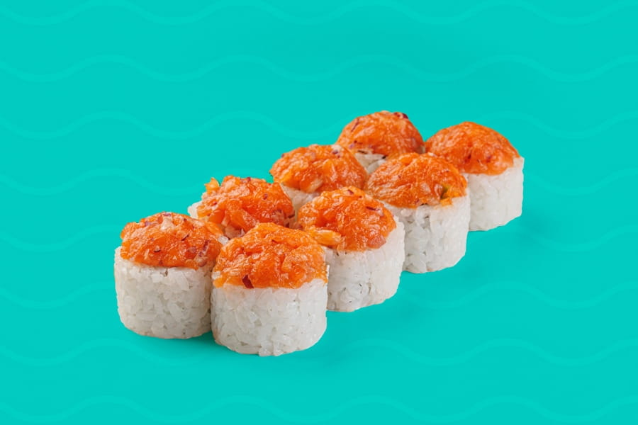 Тар-тар ролл с Сёмгой