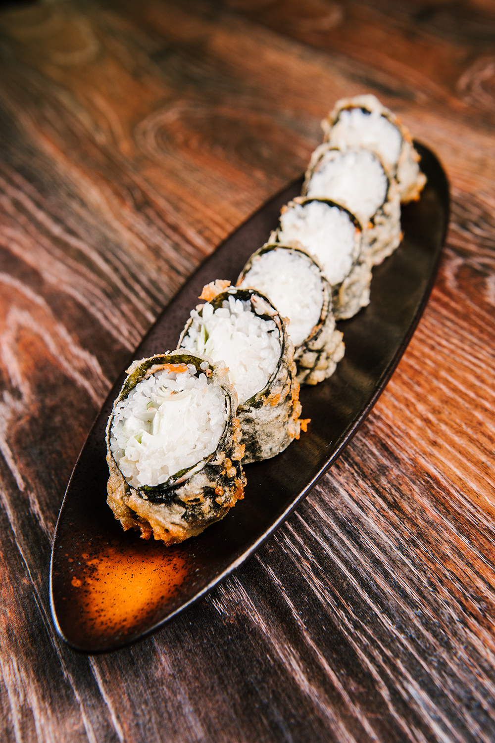 Филадельфия темпура с угрём