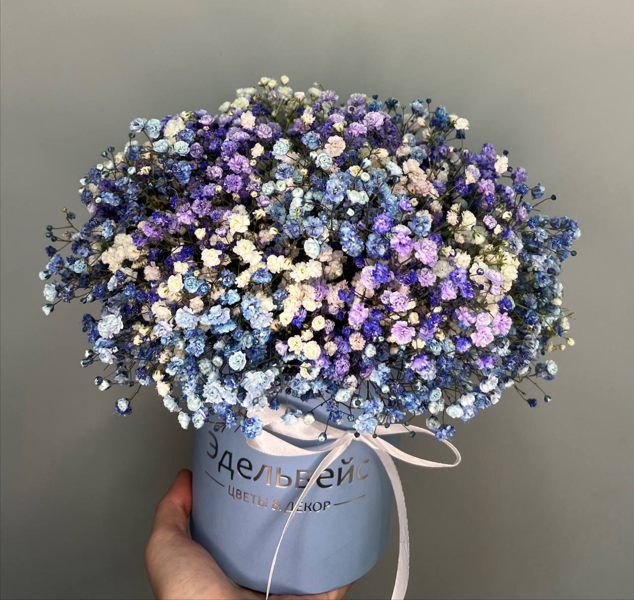 Композиция с гипсофилой