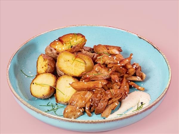 Картофель с курочкой терияки