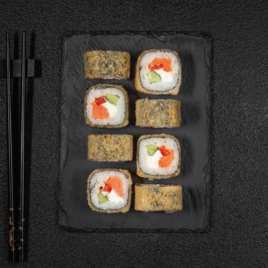 Темпура с лососем