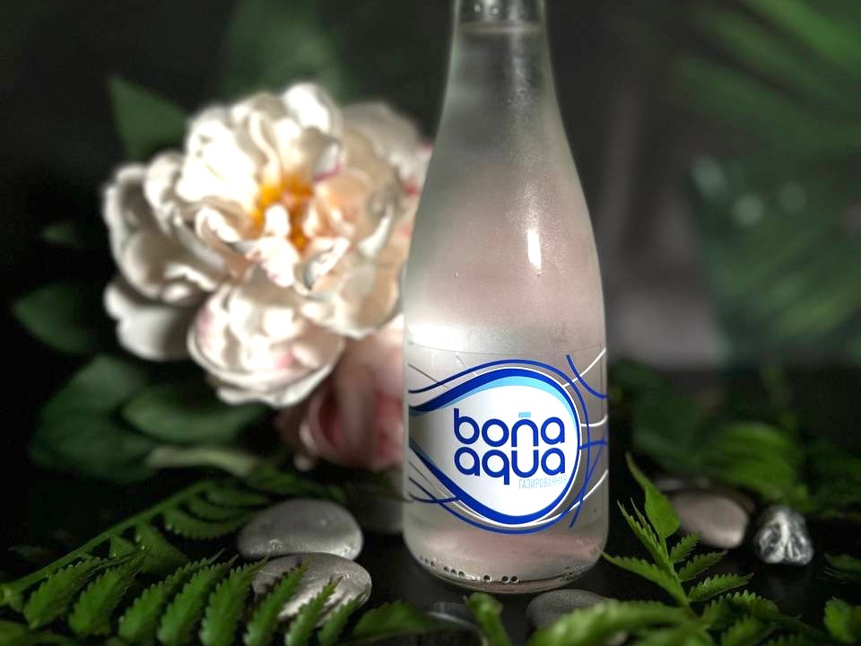 Вода BonAqua газированная