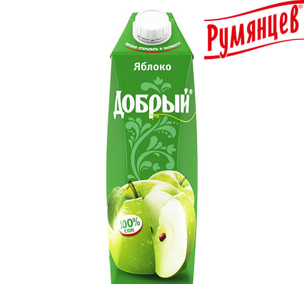 Сок Добрый Яблоко 1 л