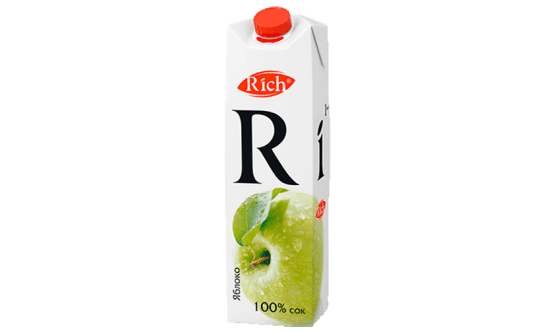 Сок Rich яблочный (1 л)