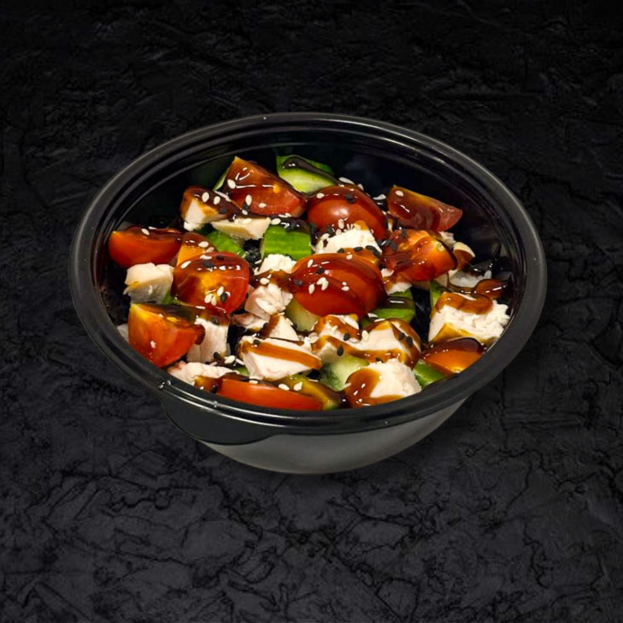 Поке с курицей