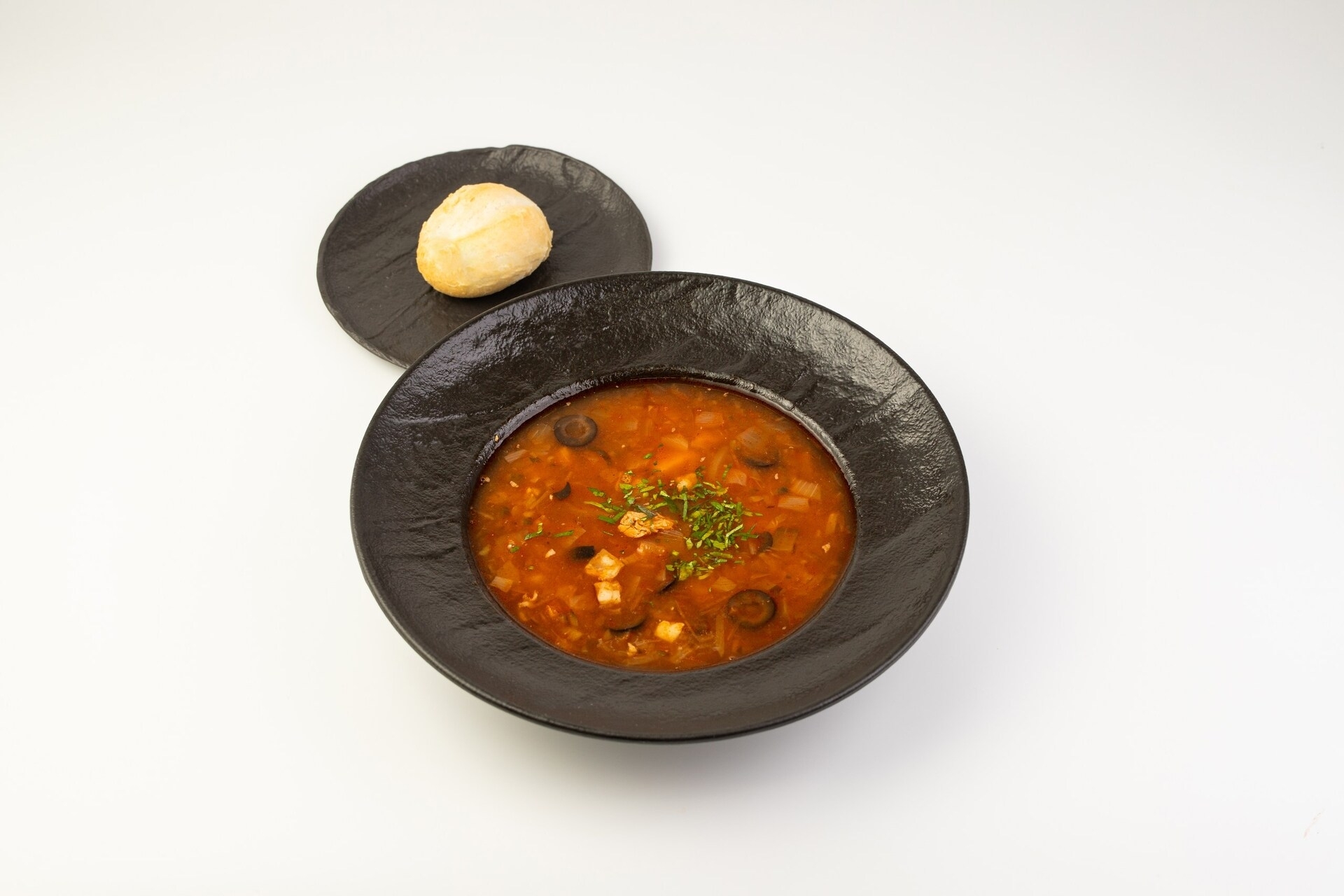 Суп солянка с копченостями