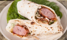 Люля-кебаб из курицы в лаваше 300 гр