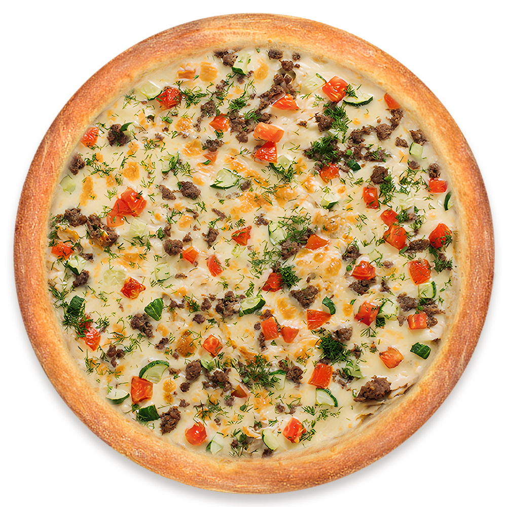 Пицца «С трюфельным маслом мясная» Тонкое тесто