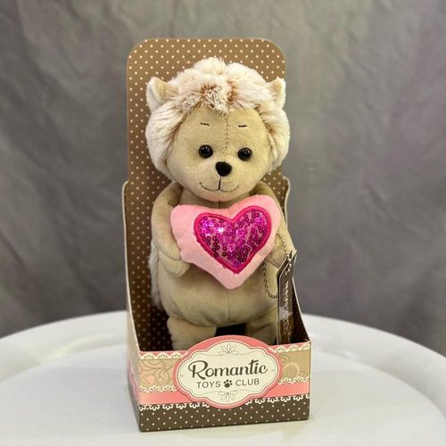 Мягкая игрушка Ежик с сердечком