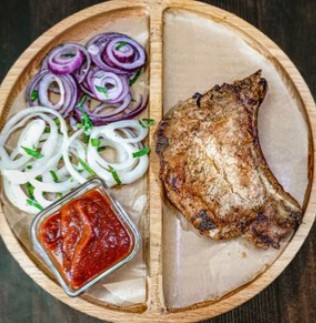 Шашлык из свиной корейки