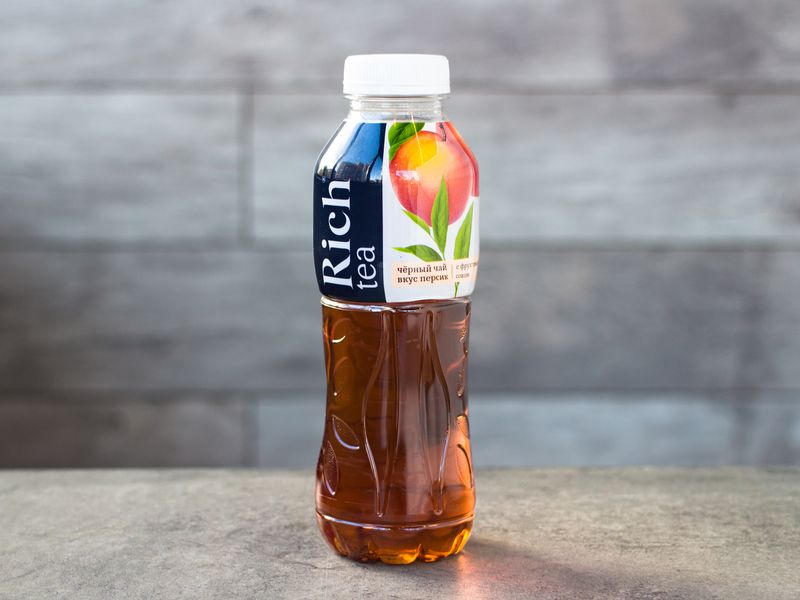 Rich tea черный персик