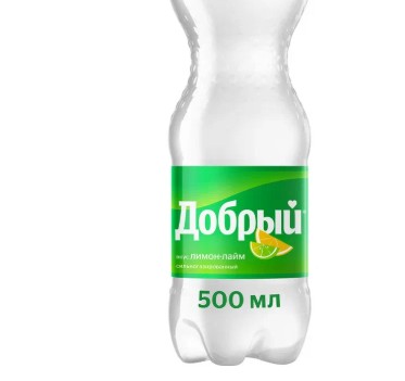 Добрый лимон-лайм 0,5 л.