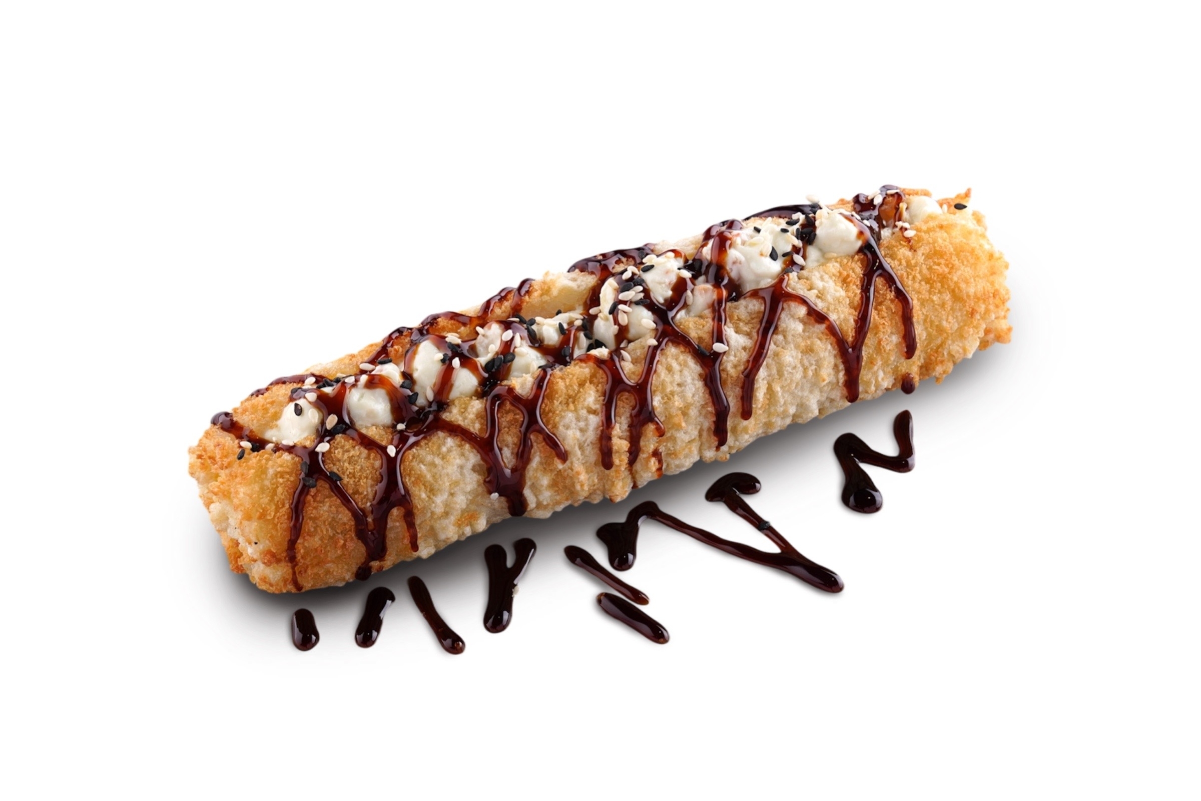 Ролл-дог с креветками и васаби