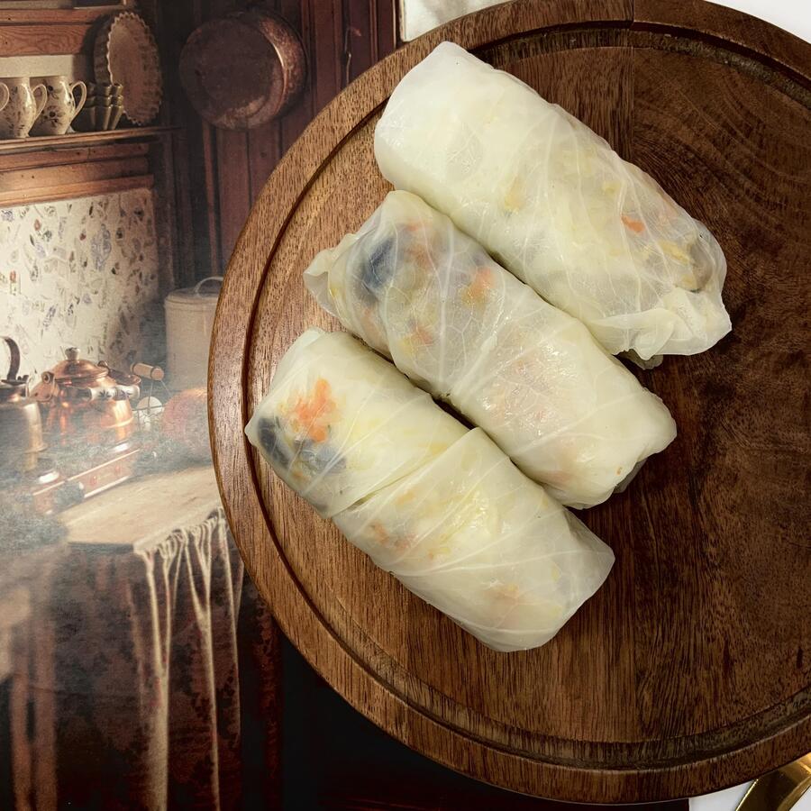 Голубцы с рисом и грибами ❄