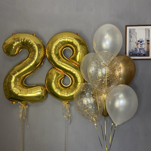 Шары 28 лет