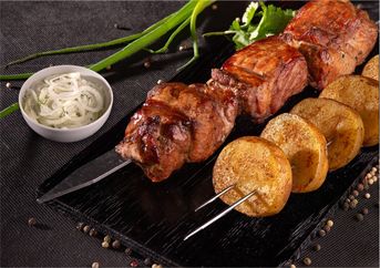 Мини сет с сочной свининой