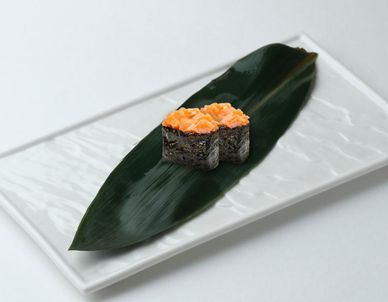 Гунканы запеченные с мидиями