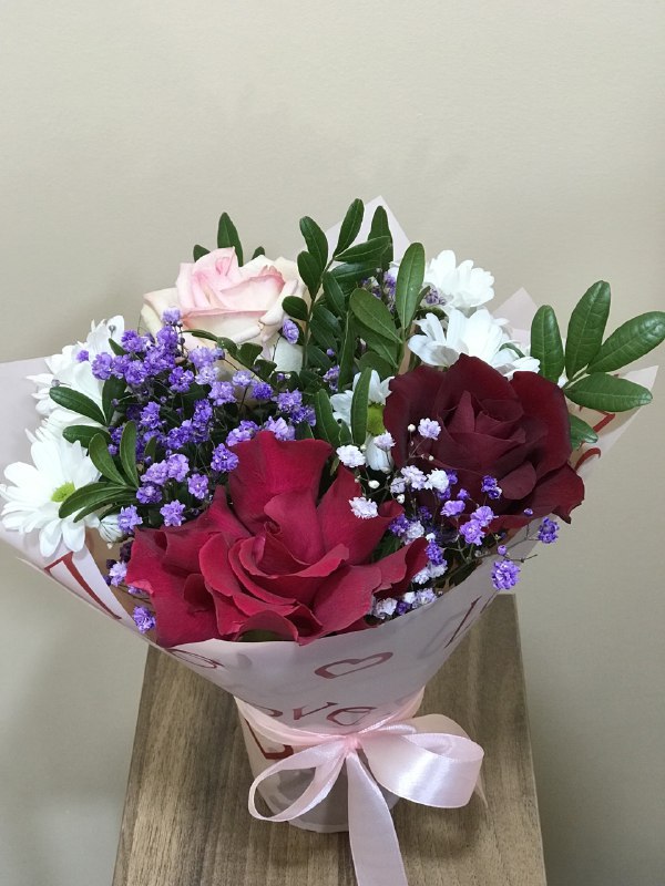 Композиция-комплимент в стакане