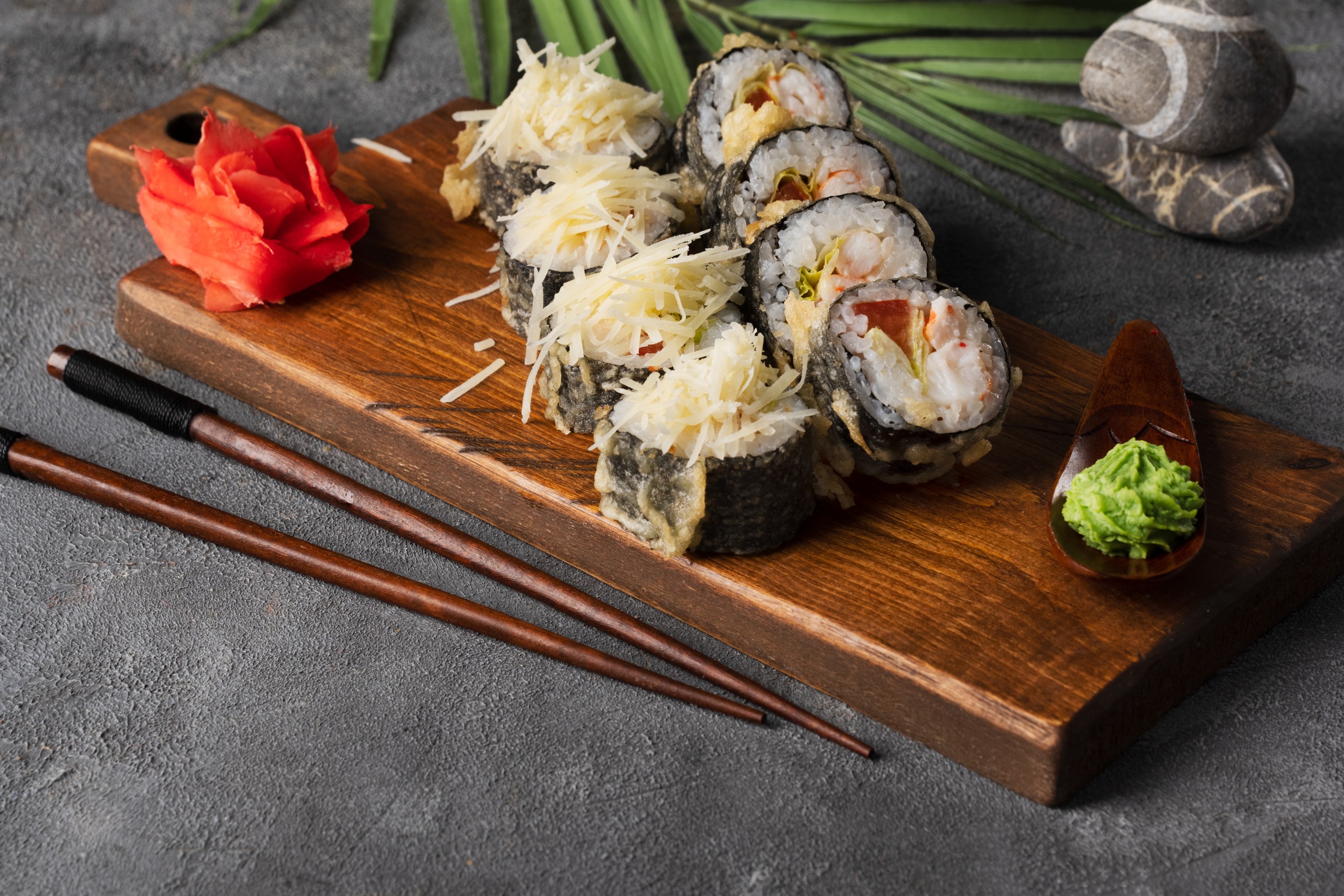 Цезарь с креветкой Темпура