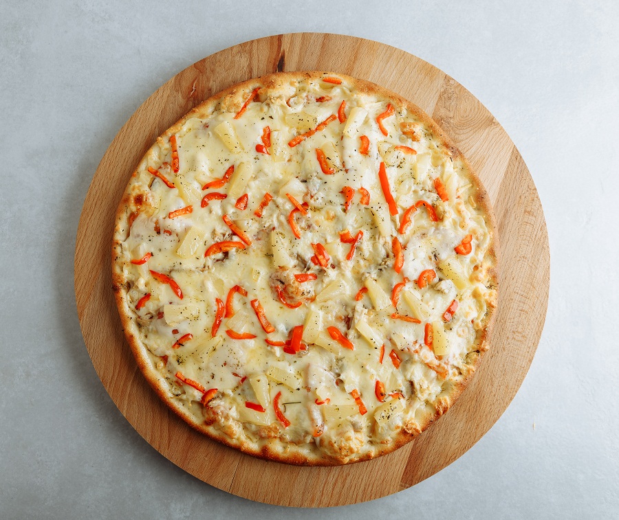 Пицца гавайская 33 см 650 гр 