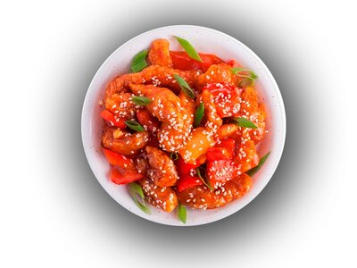 Кисло-сладкая рыба