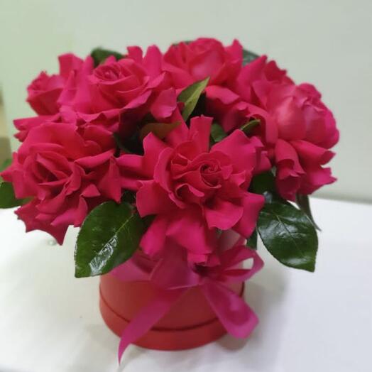 Цветы в коробке Франция