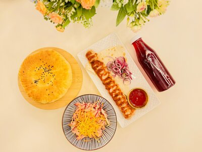 Комбо Большой обед с люля (люля из курицы)