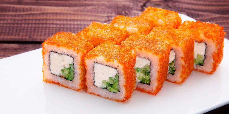 Калифорния с крабом