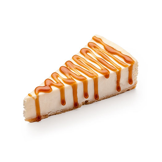 Чизкейк с карамельным топпингом