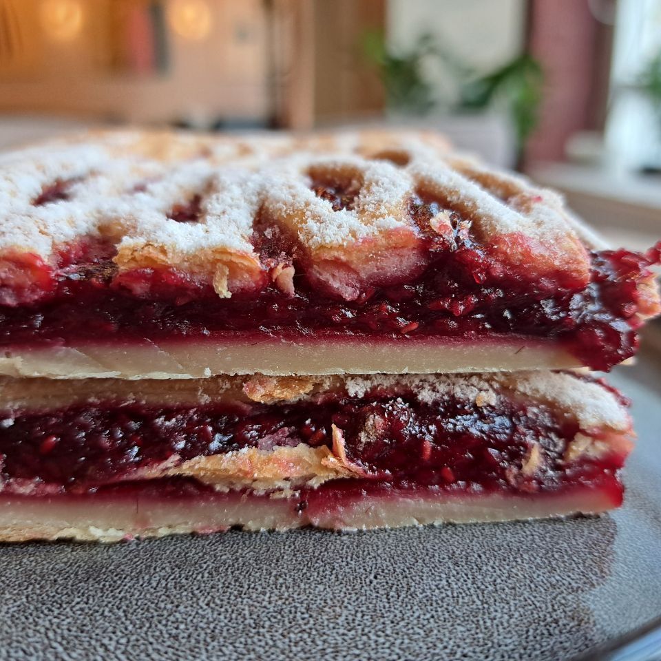 Пирог малиновый 0,5 кг