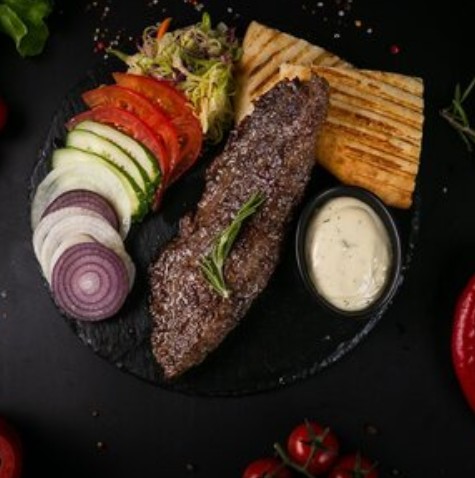 Фаршированная плескавица