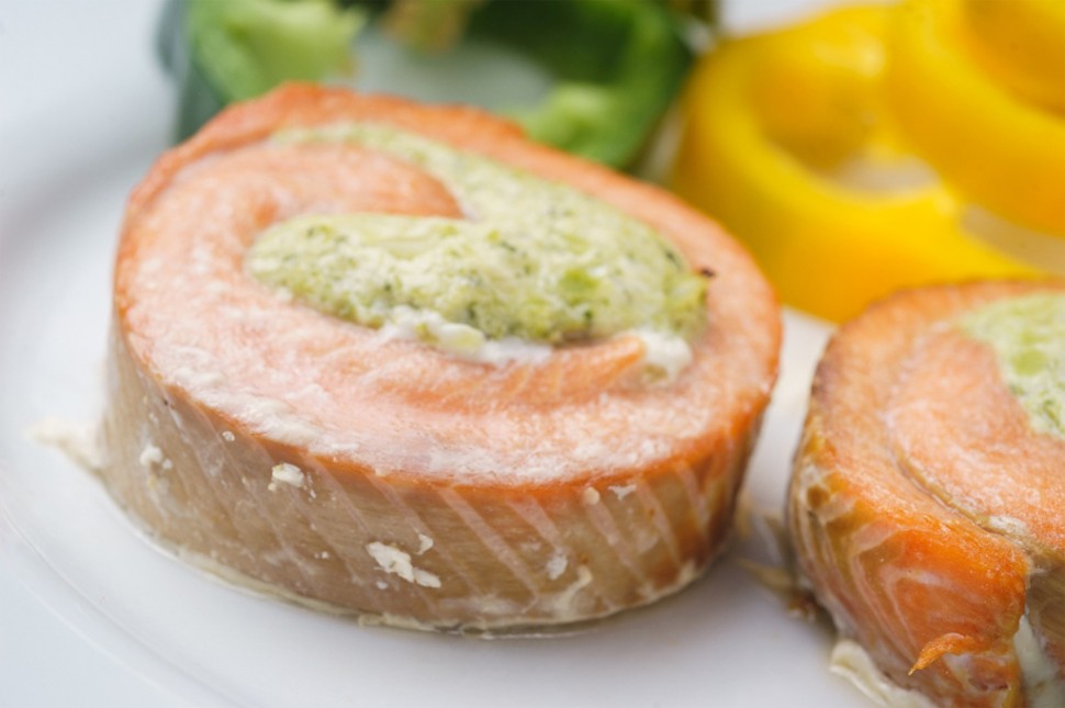 Запечённые рулеты с Муксуном