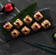 Жареный Сяке с фисташкой