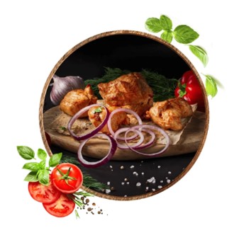 Шашлык из куриной грудки