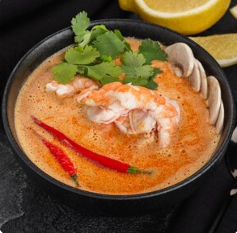 Том ям с морепродуктами