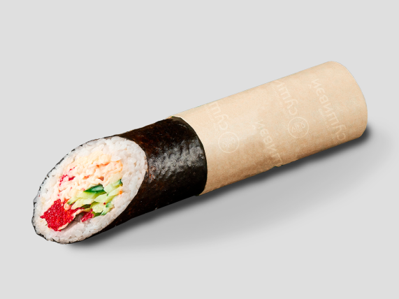 Суширитто с крабом