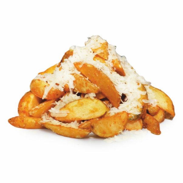 Картофель по деревенски с сыром