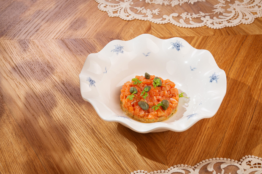 Тар тар из лосося