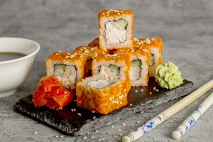 Калифорния с креветкой