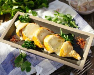 Сулугуни на мангале