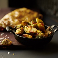Брюссельская капуста с беконом
