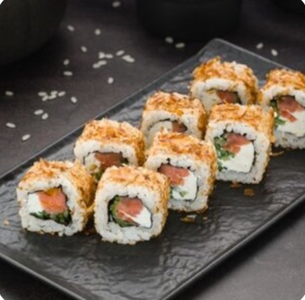 Ролл Бонито с лососем