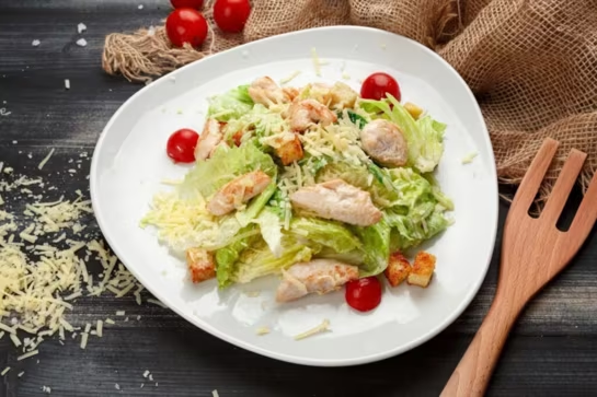 Цезарь с курицей