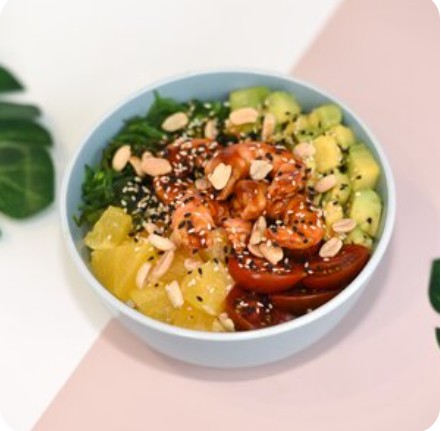 Поке Teriyaki Shrimp