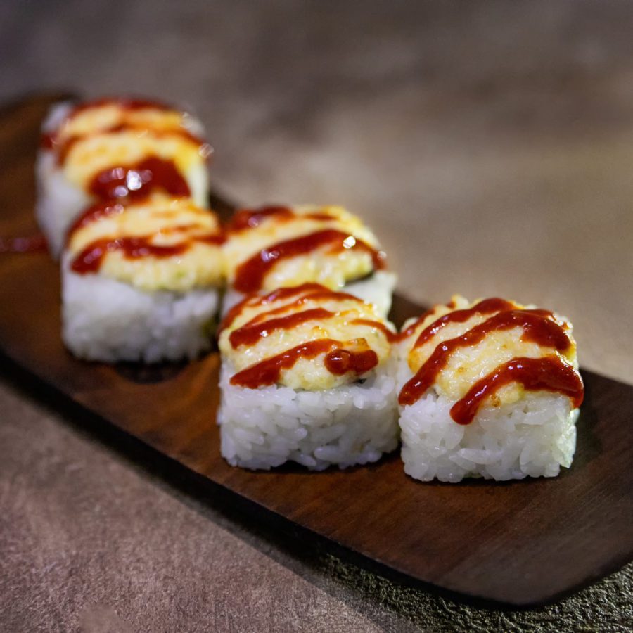 Запечённый острый с курицей 5шт